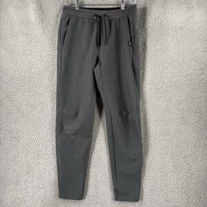 UNRL Apex Pants Mens Small S Gray Tapered Athletic Joggers Stretch Performance